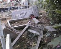 Два юных вандала повредили 87 могил на кладбище в Омске