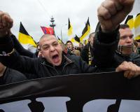 Погода «подпортила» явку на «Русский марш» в Люблино