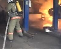 Взрыв и пожар в автосервисе на юго-востоке Москвы - пострадали семь человек