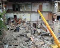 В Новосибирске обрушилось строящееся здание, один рабочий погиб