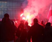 Активистам «Другой России» за атаку посольства Польши дали 15 суток админареста