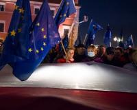 Массовые протесты в Польше на фоне опасений выхода из ЕС