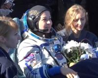 Российская команда вернулась на Землю после съемок первого фильма в космосе