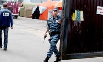 Численность мигрантов в палаточном городке в Москве за сутки выросла до 500 человек
