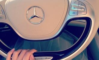 Вера Брежнева обзавелась шикарным Mercedes S-класса