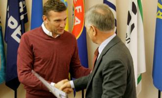 Андрей Шевченко получил диплом тренера