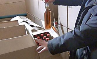 В СВАО полицейские изъяли 20 тысяч литров контрафактного коньяка