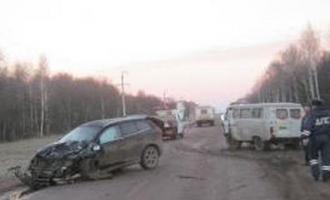 В Одинцовском районе столкнулись семь машин, один человек в ДТП погиб
