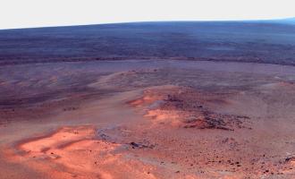Марсоход Opportunity нашел на Красной планете следы пресной воды