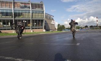 В Санкт-Петербурге мужчина получил ожоги на мототреке