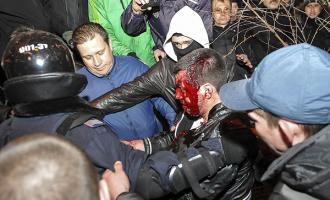В Донецке состоялся массовый митинг с требованием провести референдум о статусе региона