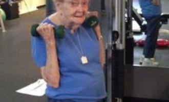 97-летняя жительница США открыла секрет долголетия – регулярные занятия в спортзале