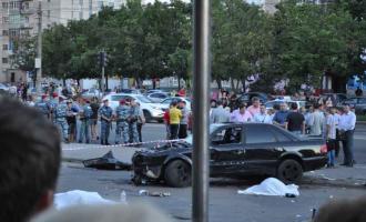 В Санкт-Петербурге иномарка сбила на остановке шесть человек