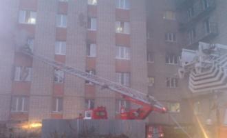 В Рязани загорелось студенческое общежитие, эвакуировали 300 жильцов