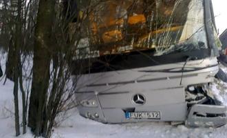 В аварию во Владимирской области попали литовские хоккеисты