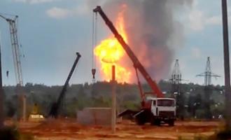 На газопроводе в Тверской области произошел взрыв