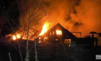 В деревянном доме в Нижегородской области сгорели мать и дочка-школьница