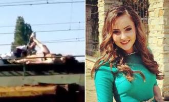 18-летння румынка погибла на крыше поезда, пытаясь сделать селфи