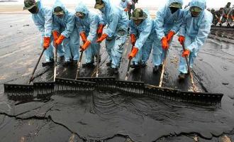 У побережья Санта-Барбары в океан вылилось 80 тысяч литров сырой нефти
