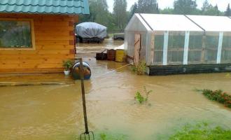 МЧС: в Краснодарском крае из-за дождей подтопленными оказались более 100 дворов