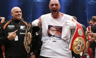 Тайсон Фьюри после боя с Владимиром Кличко стал новым чемпионом в супертяжелом весе