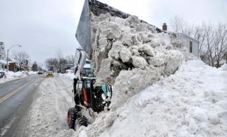 Когда и куда проводится вывоз снега с улиц города