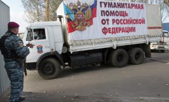 Новогодние подарки отправили россияне в гумконвое жителям Донбасса
