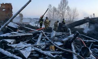 В Свердловской области семья погибла при пожаре после отмечания дня рождения