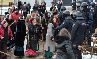 В тульском поселке Плеханово против бунта цыган выставили ОМОН