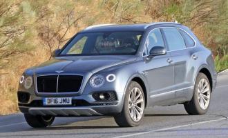 ������ ��������� Bentley Bentayga ���������� �������������� �� ����������� ������� � ������