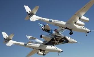Испытания новой модели космического корабля фирмы Virgin Galactic прошли успешно