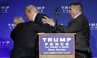 У мужчины, задержанного на митинге Трампа в Неваде, не было оружия