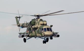 Вертолет Ми-8 вынужденно приземлился на Ямале