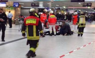 В Германии неизвестный с топором устроил кровавое месиво на вокзале