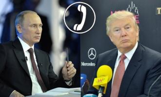 Состоялся телефонный разговор Дональда Трампа и Владимира Путина