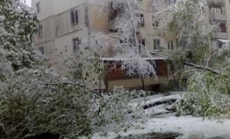 В Молдавии ввели чрезвычайное положение из-за сильных снегопадов