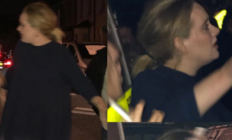 Певица Адэль пришла посочувствовать погорельцам из лондонской высотки