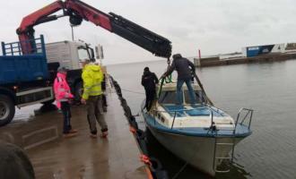 К берегам Эстонии море принесло катер с двумя мертвыми финнами на борту