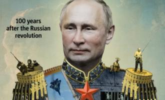 Путина в образе царя поместили на обложку ведущего английского журнала