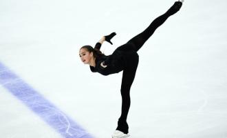 На этапе Гран-при по фигурному катанию победа досталась российской одиночнице