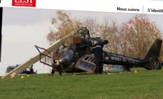 Авиакатастрофа во Франции: разбился военный вертолёт Gazelle