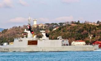 В Черное море вошел фрегат-невидимка