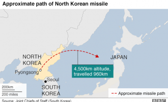 Северная Корея заявила, что успешно провела запуск ракеты Hwasong-15
