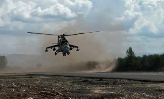 ЧП в Сирии: разбился вертолет Ми-24