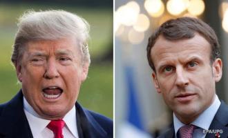 Пресс-служба президента США Дональда Трампа: лидеры Франции и США обсудили