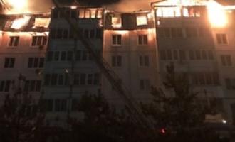 80 пожарных тушили на западе Лондона крупное возгорание