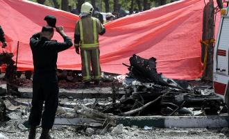 ЧП в провинции Исфахан: упал иранский самолет с 66 пассажирами на борту