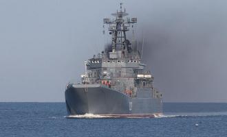 Военно-морской флот России: в Средиземное море вошел большой десантный корабль ВМФ РФ