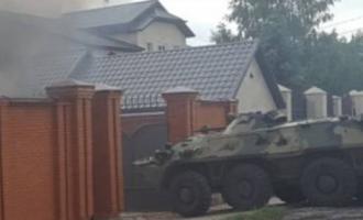 В Назрани неспокойно: продолжается боестолкновение с боевиками