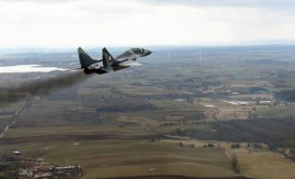 Минобороны Польши: разбился МиГ-29, погиб пилот